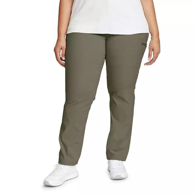 Plus Size Eddie Bauer Plus Rainier Pant, Womens Grey Product Image