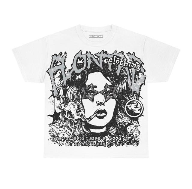 Wolf Grey 12s Flontae T-Shirt Keep Quiet Graphic Product Image