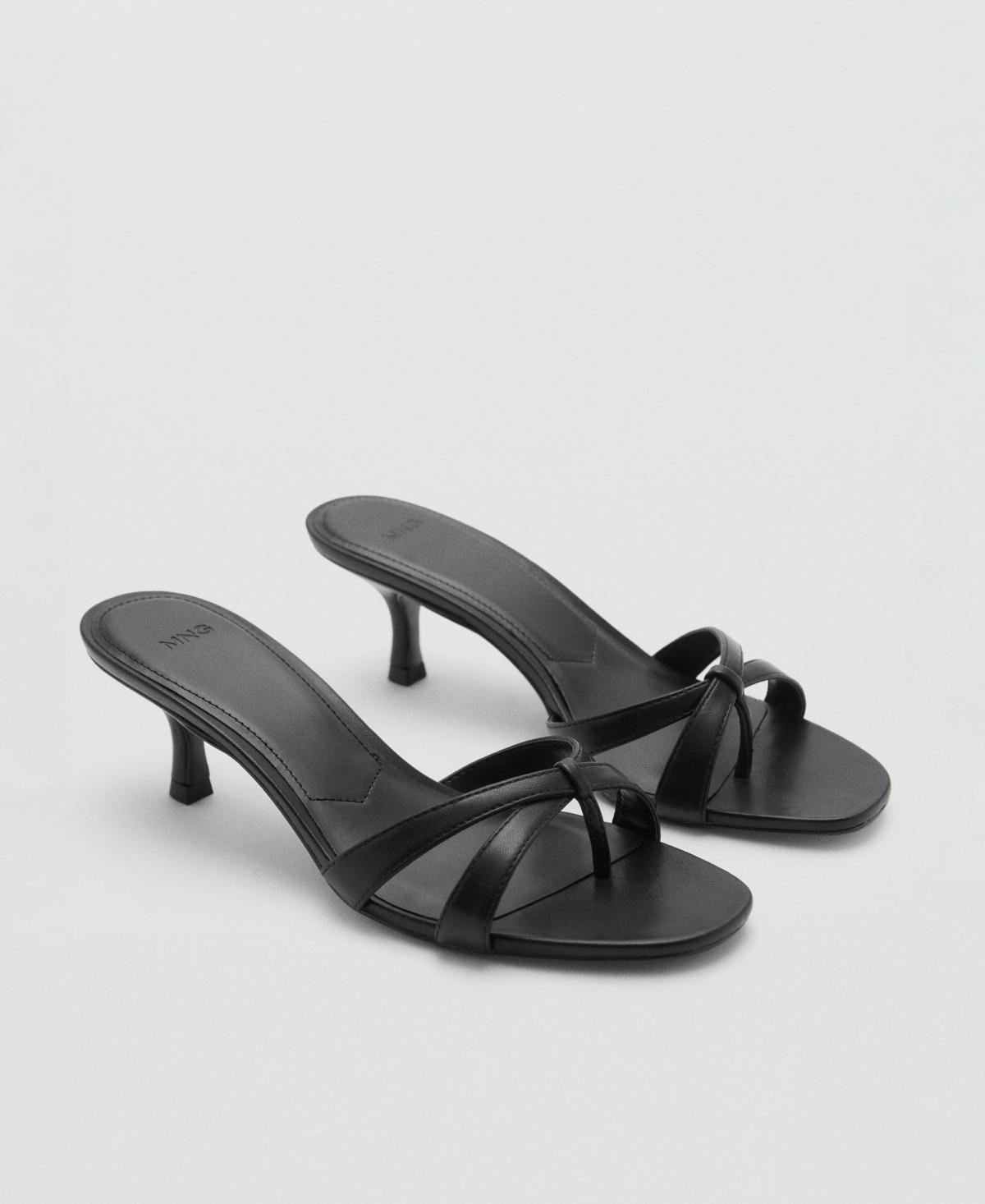 Mango Womens Strappy Heeled Sandals Product Image