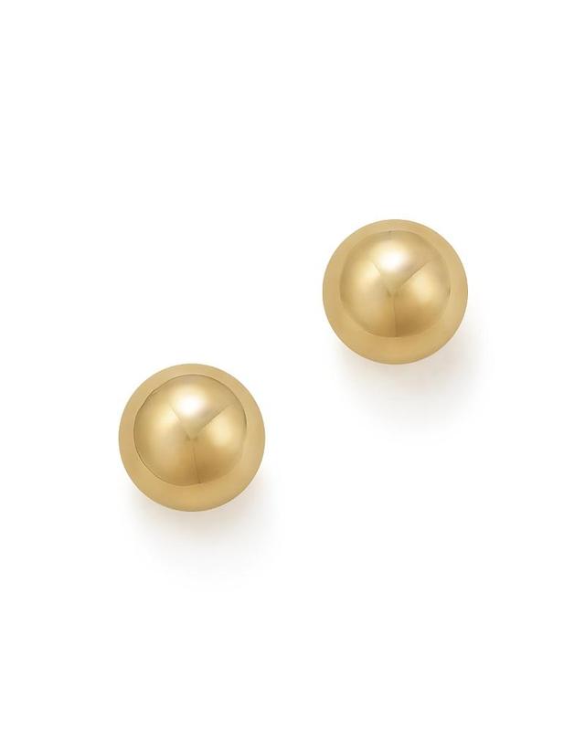 14K Yellow Gold Ball Stud Earrings - 100% Exclusive Product Image