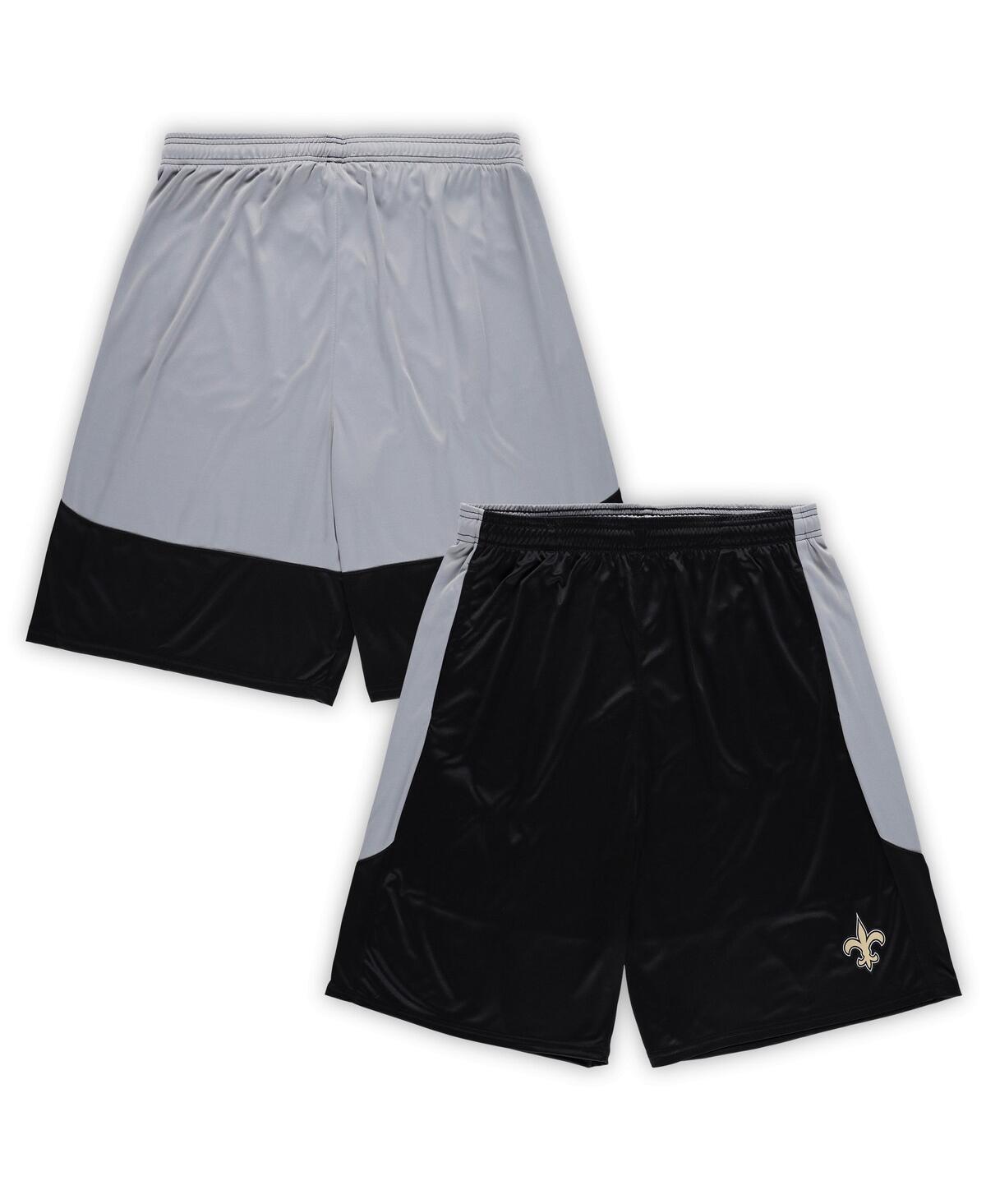 Mens Fanatics New Orleans Saints Big & Tall Team Logo Shorts Product Image