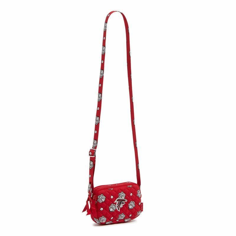 Vera Bradley NFL RFID Small Stadium Crossbody Bag Women in Atlanta Falcons Bandana Product Image