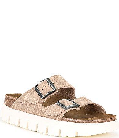 Papillio by Birkenstock Womens Arizona Chunky Suede Platform Sandals Product Image