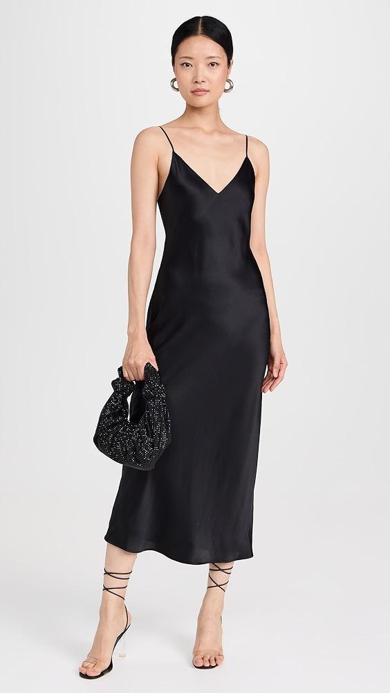 L'AGENCE Seridie Silk Slip Dress | Shopbop Product Image