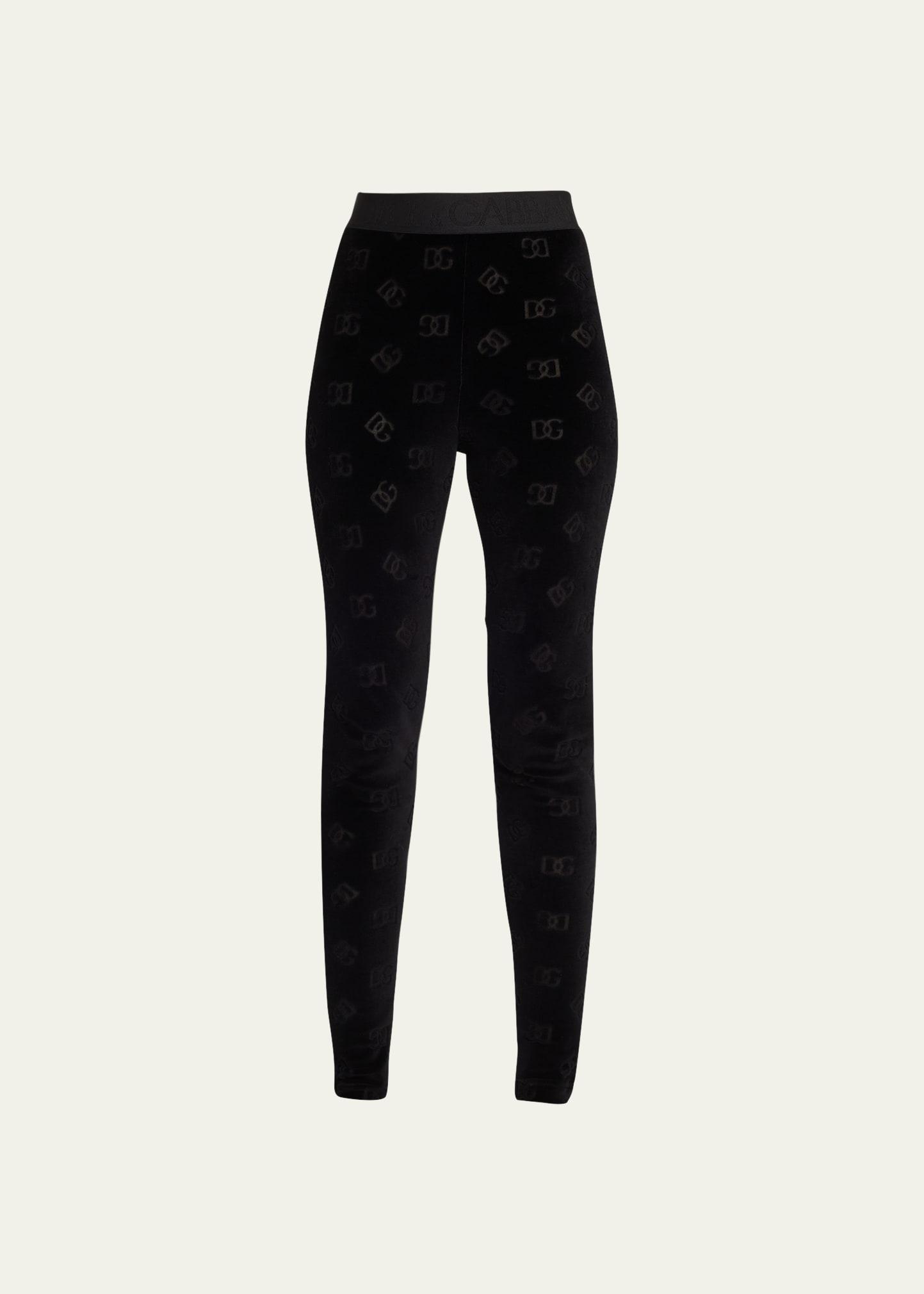 DG Monogram Jacquard Chenille Leggings product image