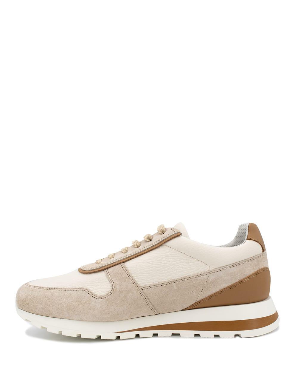 BRUNELLO CUCINELLI Sneakers In Beige Product Image