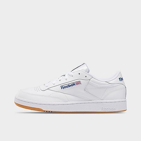 Mens Reebok Club C 85 Athletic Shoe - White / Royal Blue / Gum Product Image