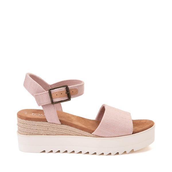 Womens TOMS Diana Wedge Sandal - Ballet Product Image