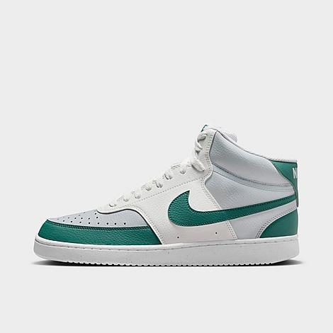 Nike Mens Court Vision Mid Next Nature Casual Sneakers from Finish Line - White Product Image