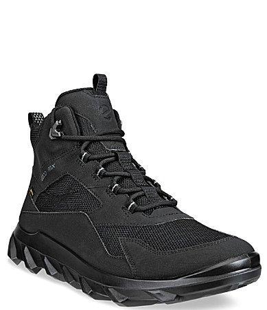 ECCO Sport MX Mid Boot GORE-TEX(r) Black Synthetic/Textile) Men's Shoes Product Image