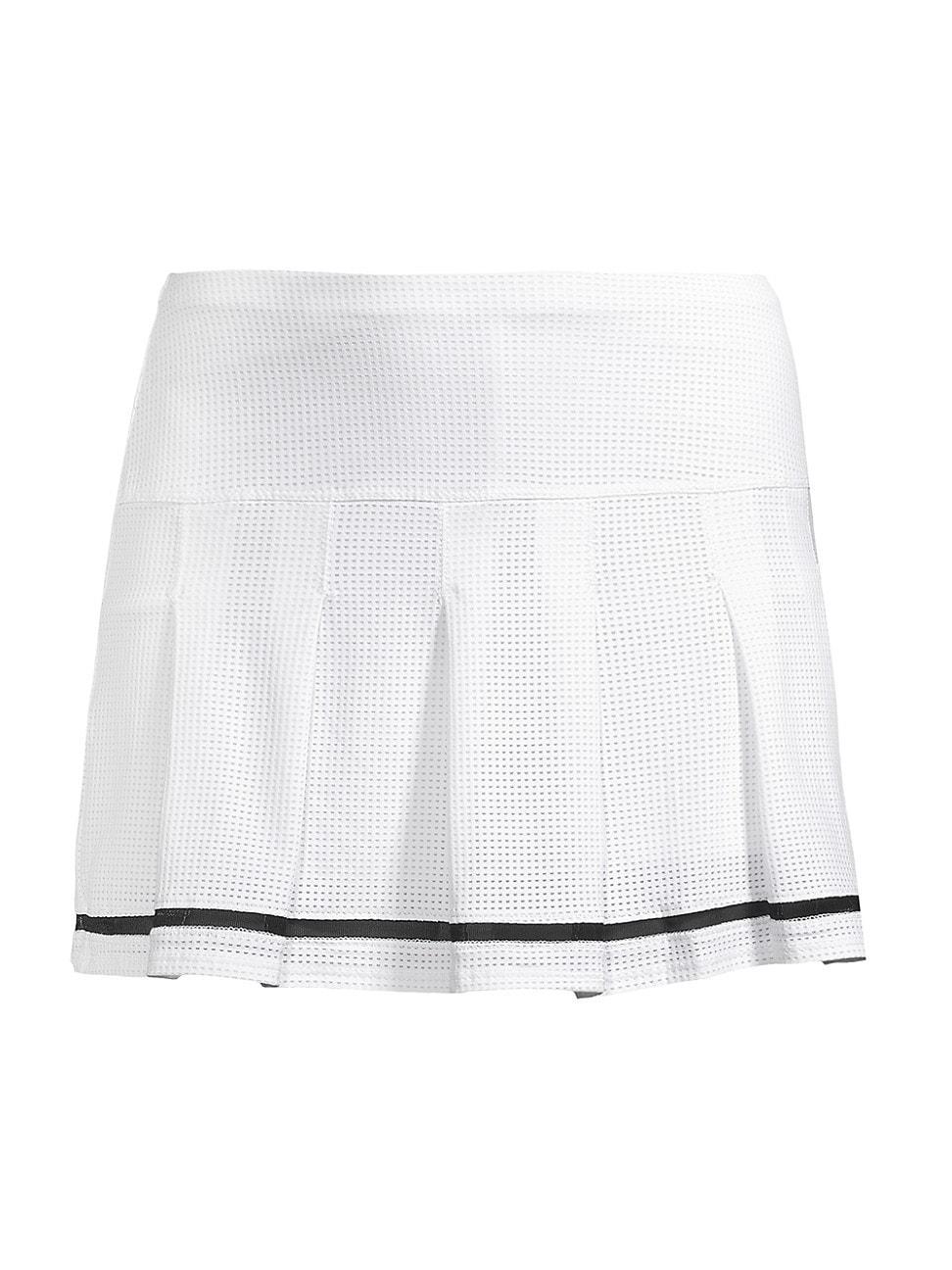 Womens Pleated Miniskirt Product Image