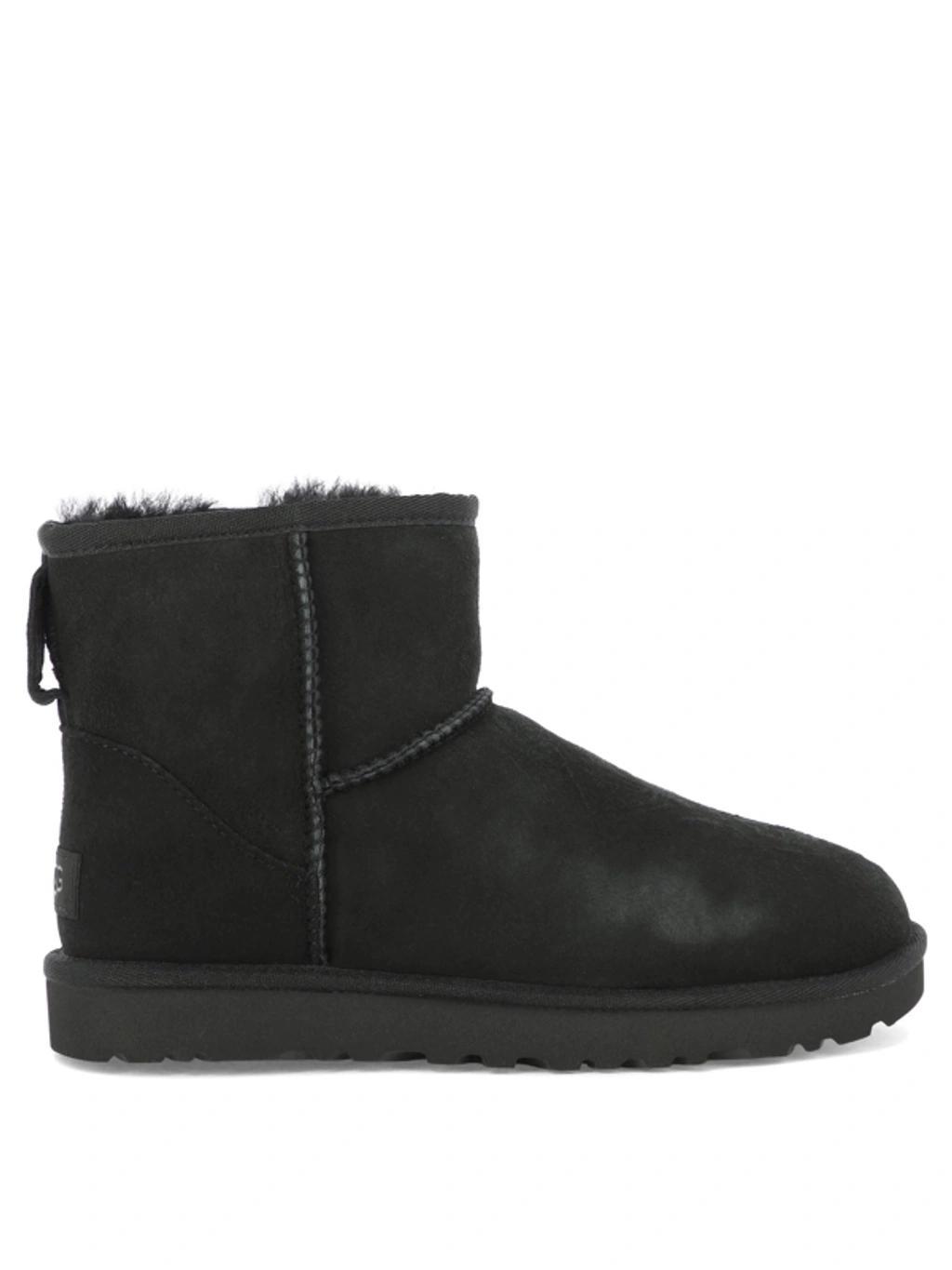 UGG Classic Mini Ii Ankle Boots In Black (black) Product Image