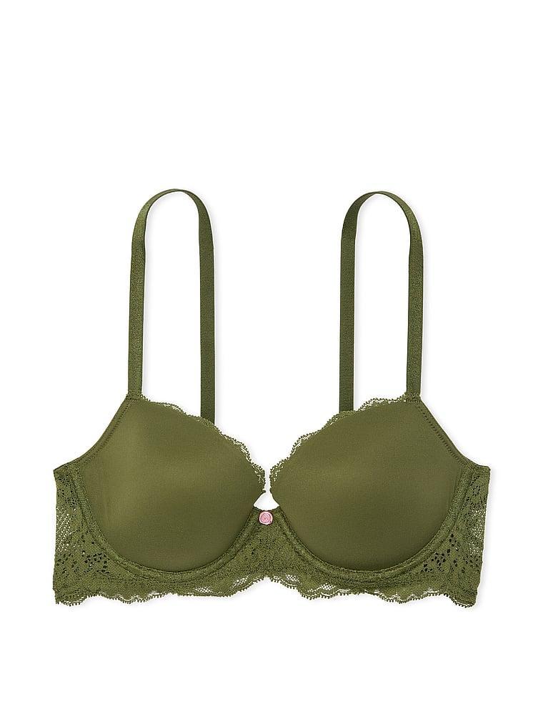 Smooth & Lace Lightly Lined Classic Coverage Demi Bra Product Image