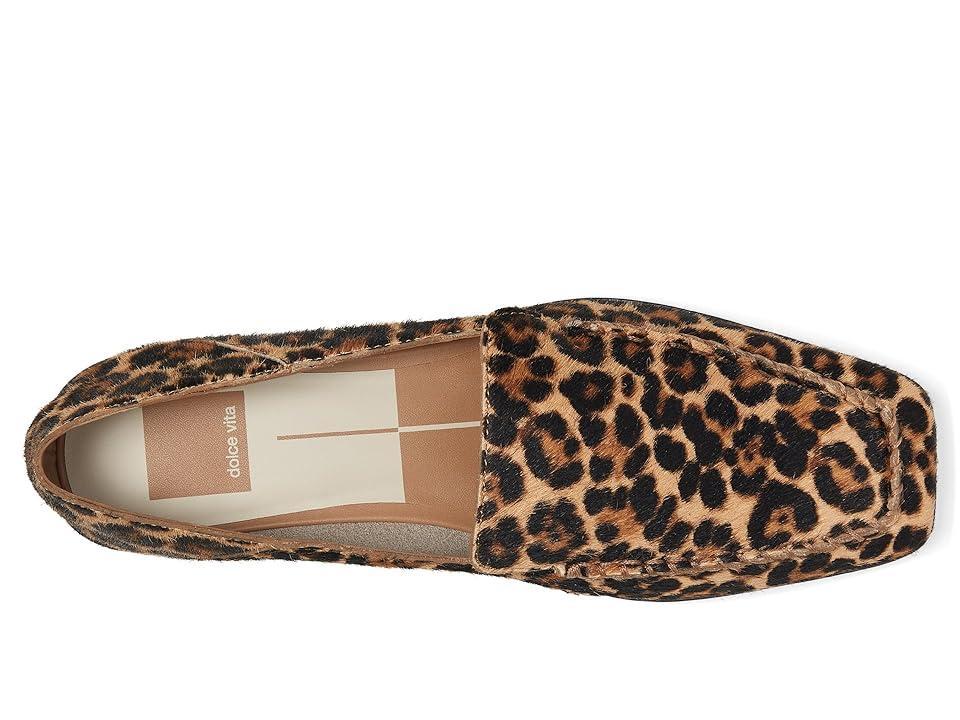 Dolce Vita Beny (Dark Leopard Calf Hair) Women's Flat Shoes Product Image