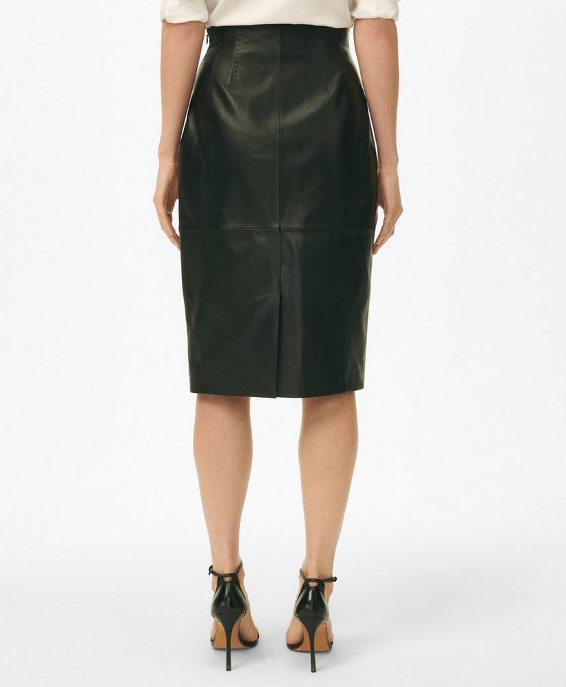 Leather Pencil Skirt Product Image