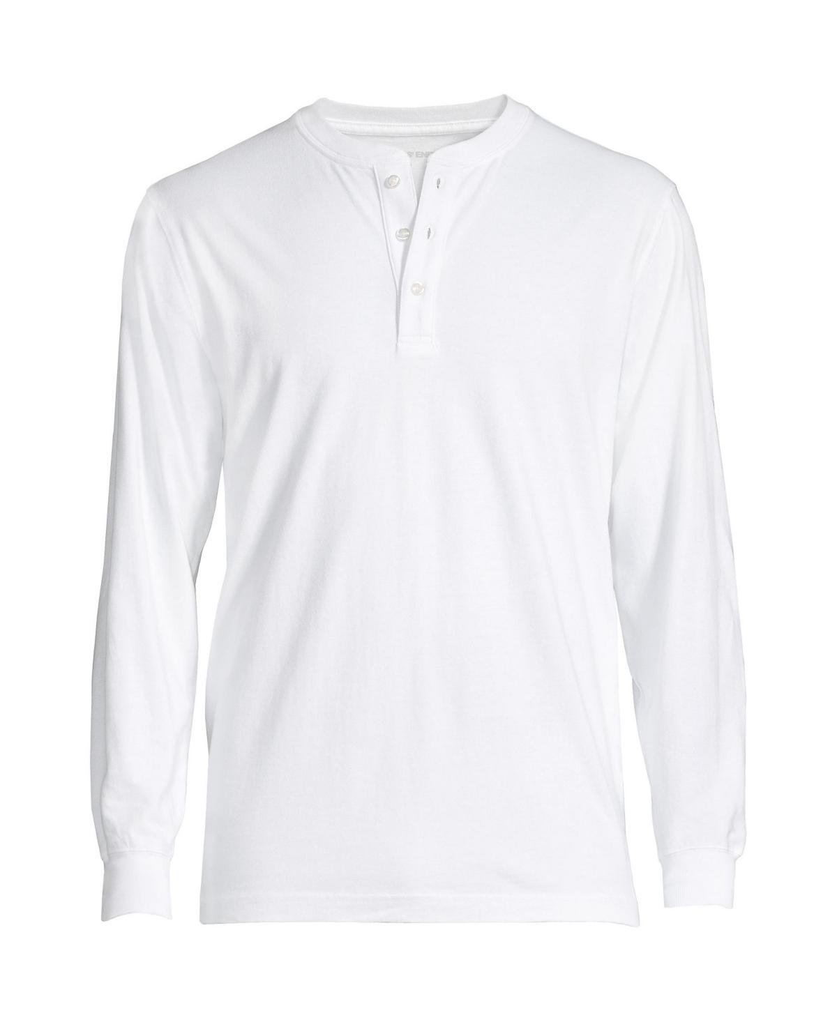 Mens Lands End Super-T Henley Product Image