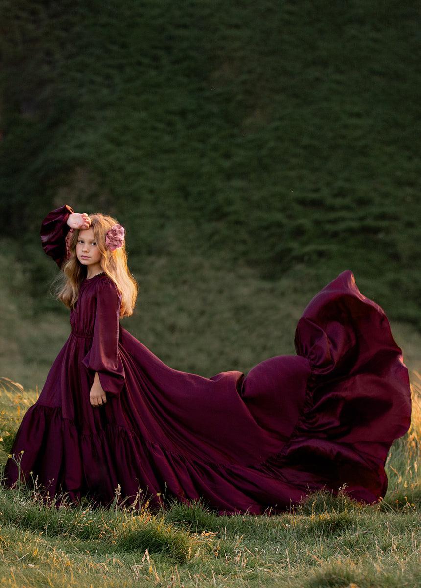 Leana Impact Dress in Plum Product Image