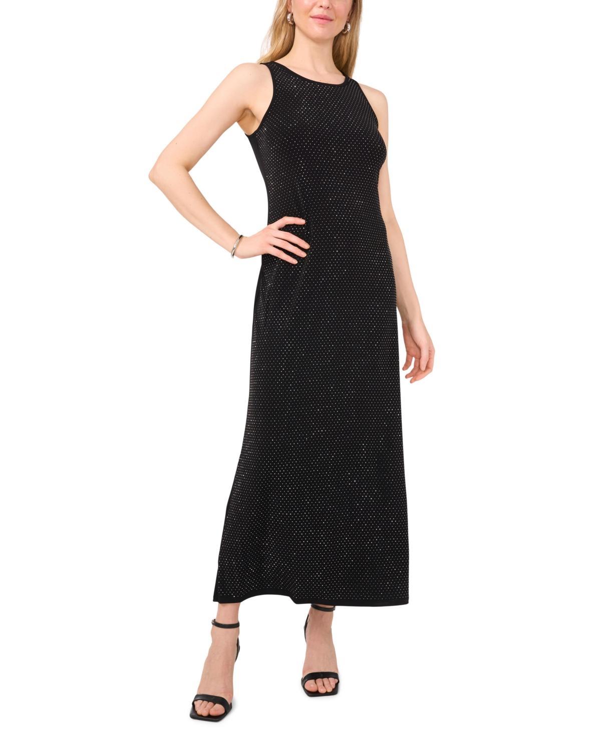 Women's Sleeveless Shine Maxi Dress Product Image