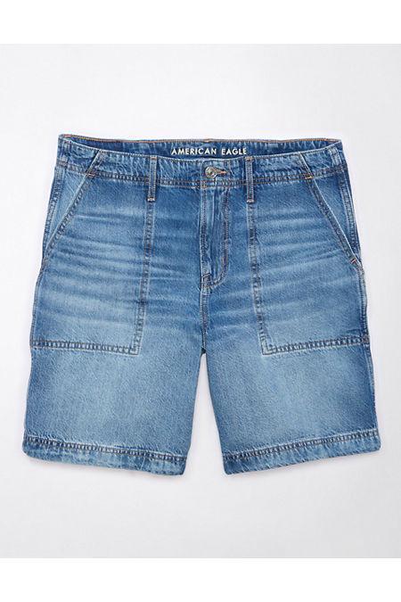 AE Strigid 8 Perfect Denim Bermuda Carpenter Short Women's Product Image