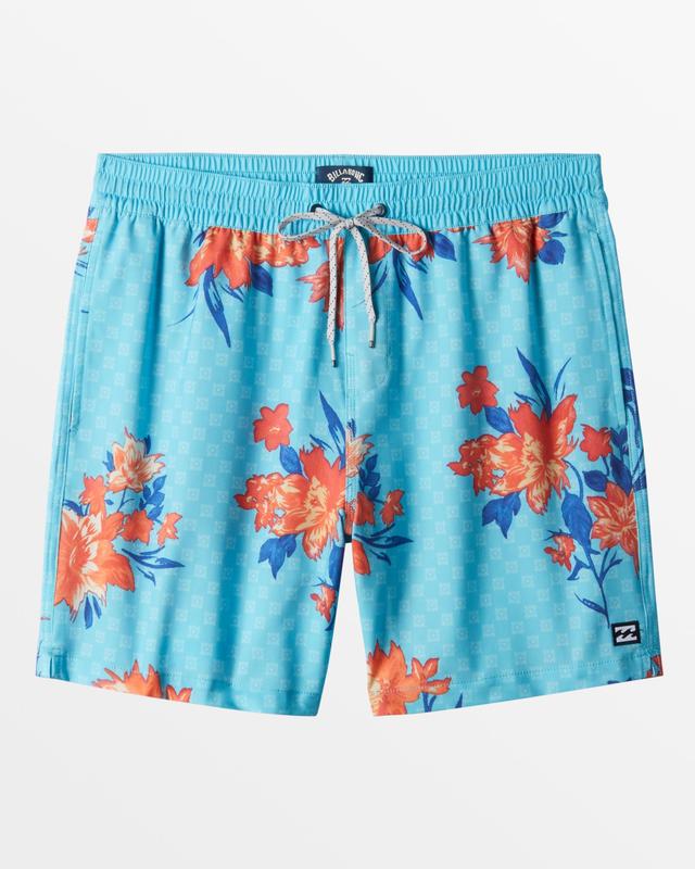 Sundays Layback 17" Swim Trunks - Bay Blue Male Product Image