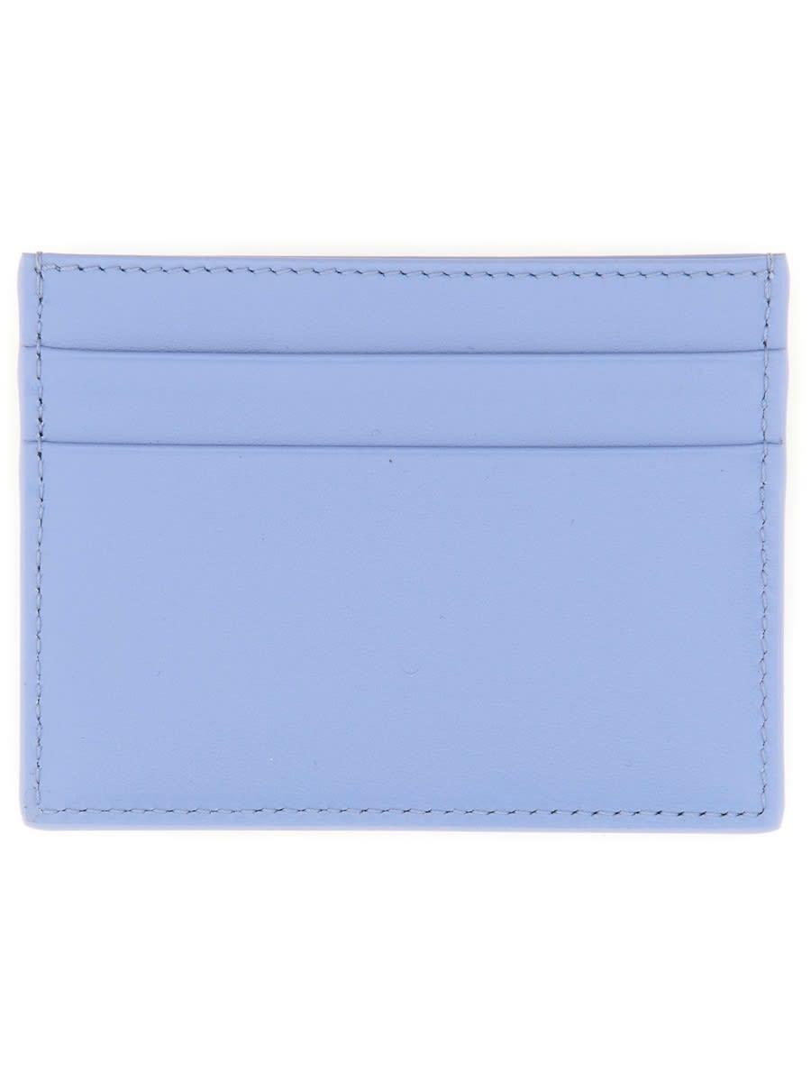 DOLCE & GABBANA Card Holder With Logo In Azure Product Image