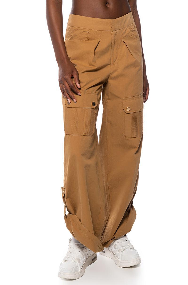 CARGO CHIC WIDE LEG PANTS Product Image