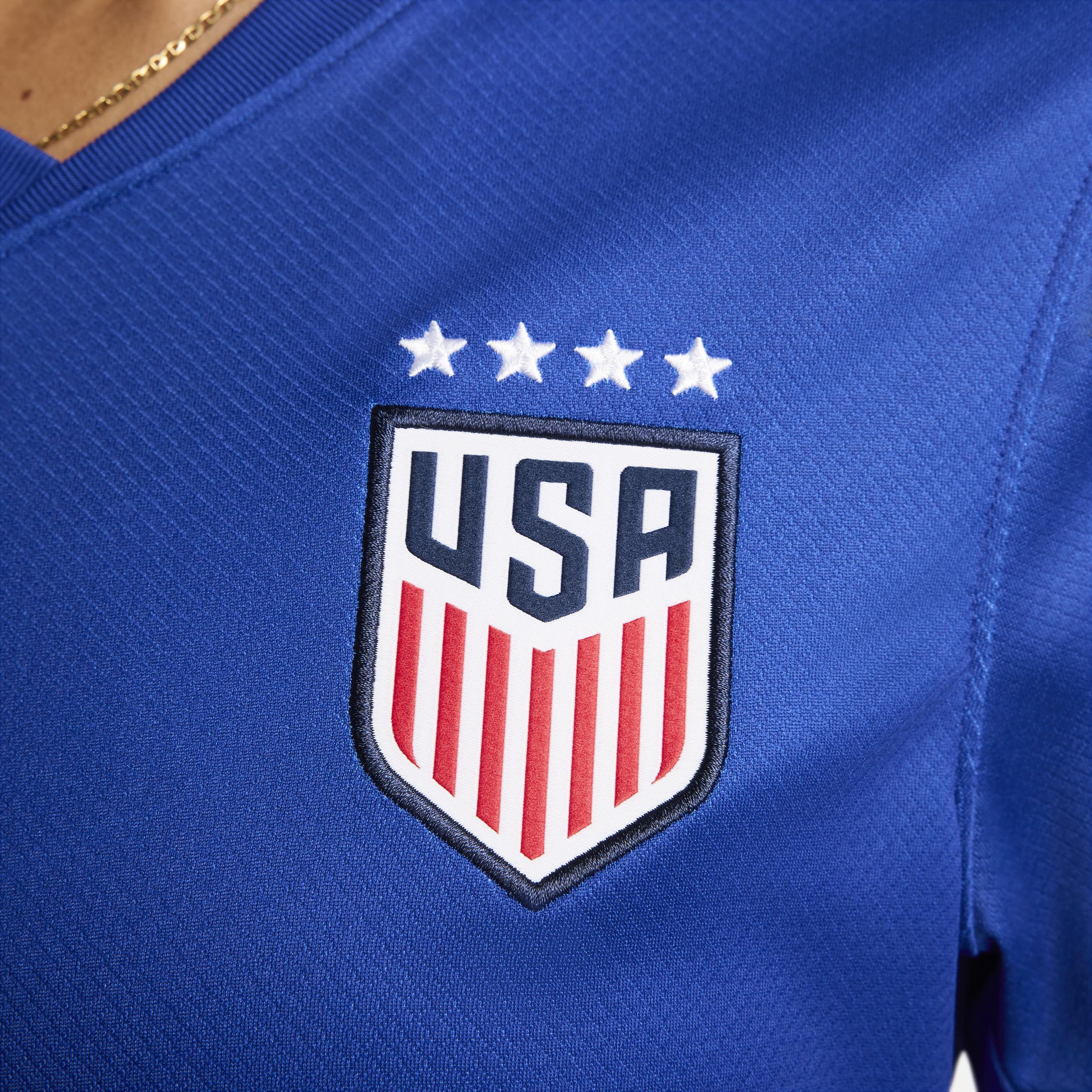 Nike Womens Royal Uswnt 2024 Away Stadium Replica Jersey - Royal Product Image