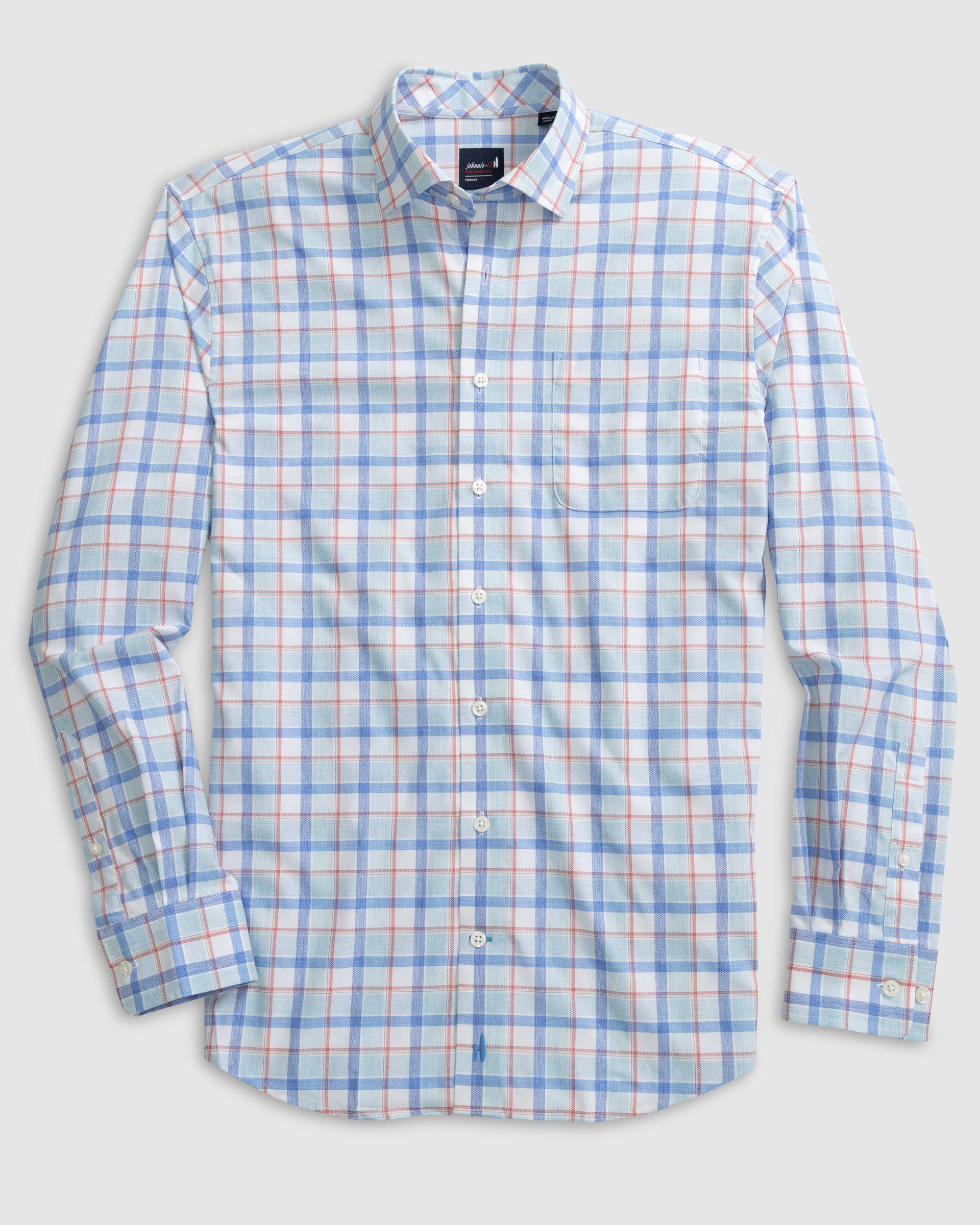 Performance Button Up Shirt - Medina Male Product Image