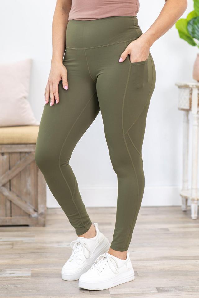 Essential Highwaist Panel Leggings Product Image