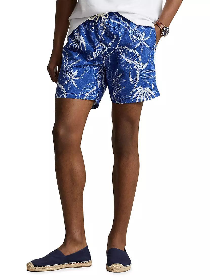 Graphic Swim Trunks Product Image