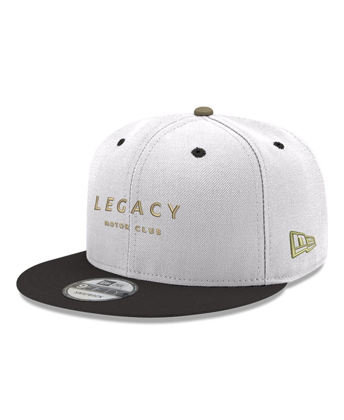 Mens New Era White Legacy Motor Club 9FIFTY Snapback Hat - White Product Image