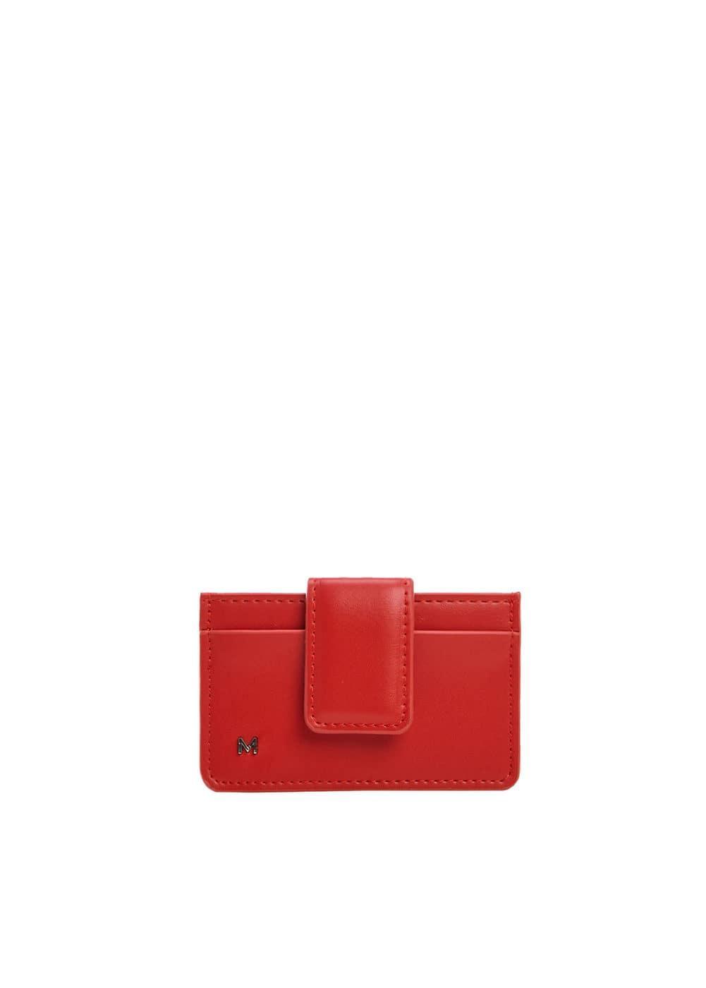 MANGO - Card holder with flap and logo - One size - Women Product Image