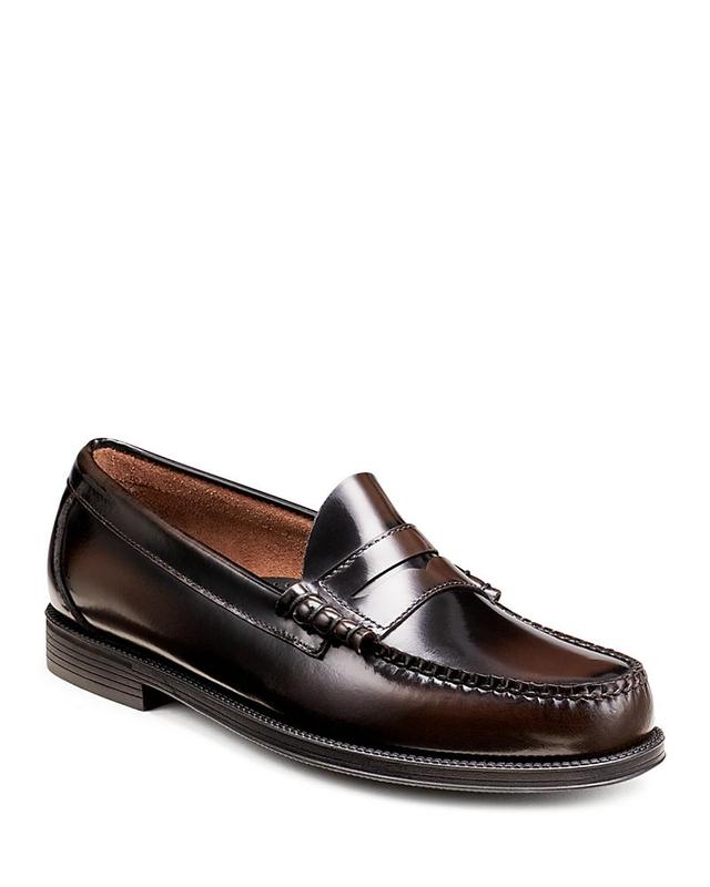 G. h. Bass Mens Larson Brown Easy Weejun Loafers Product Image