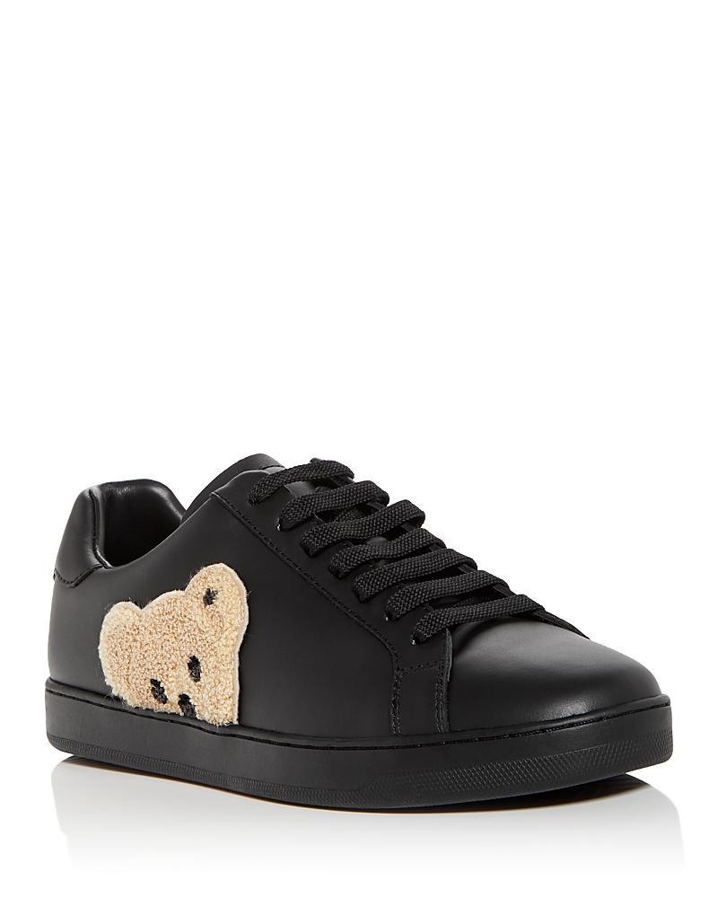 Palm Angels Mens New Teddy Bear Lace Up Tennis Sneakers Product Image