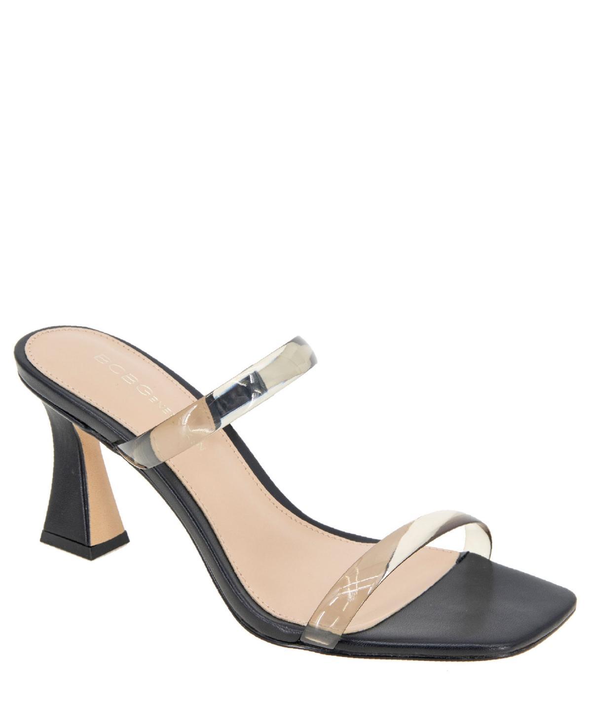 BCBGeneration Routa Clear Strap Dress Slides Product Image