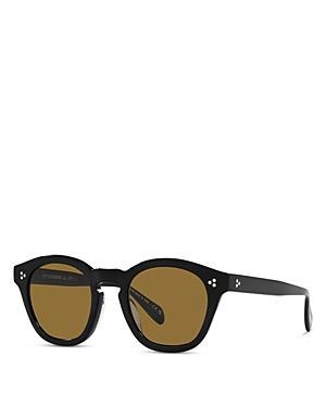 Oliver Peoples Boudreau La 48mm Round Sunglasses Product Image