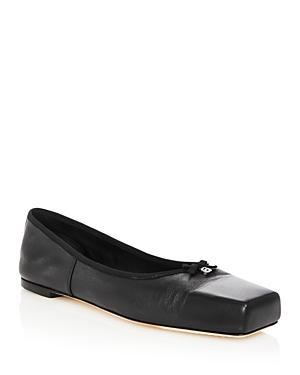 Alexander Wang Womens Billie Slip On Square Toe Flats Product Image