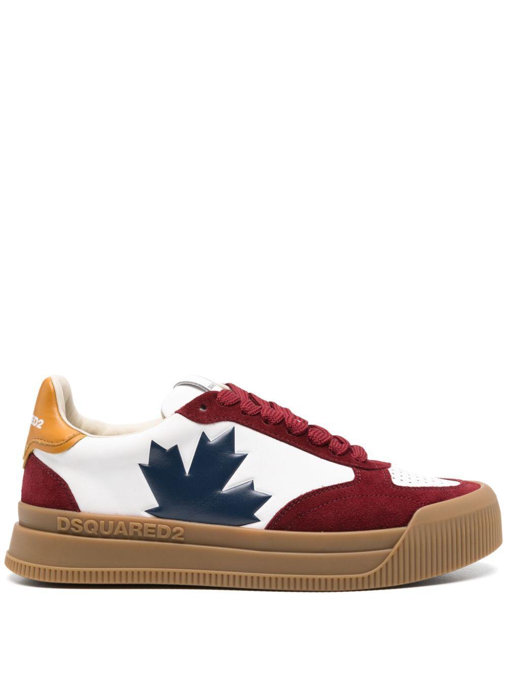 DSQUARED2 Logo-print Low-top Sneakers In Multi Product Image