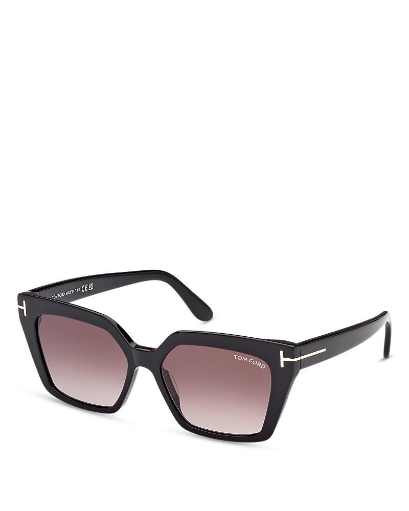 TOM FORD Winona 53mm Gradient Cat Eye Sunglasses Product Image