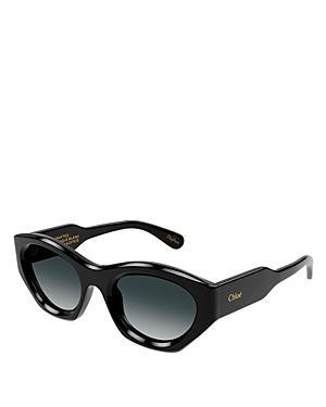 Chlo 53mm Gradient Cat Eye Sunglasses Product Image