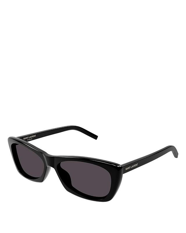 Saint Laurent Rectangular Cat Eye Sunglasses, 58mm Product Image