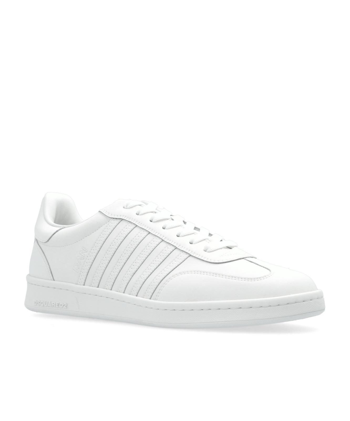 DSQUARED2 Boxer Sneakers In White Product Image