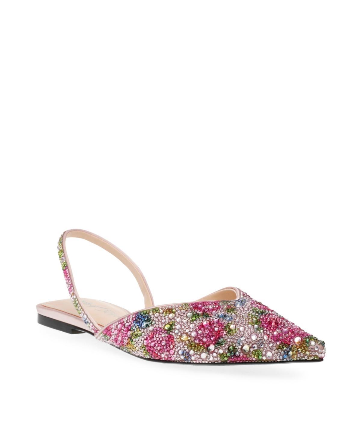 Blue by Betsey Johnson Vance Mule (Floral ) Women's Flat Shoes Product Image