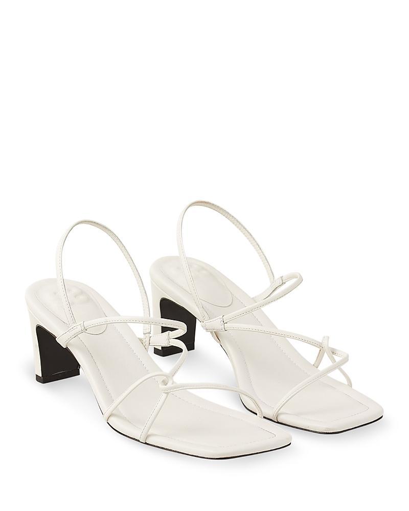 Sandro Womens Faye Square Toe Strappy Slingback Sandals product image