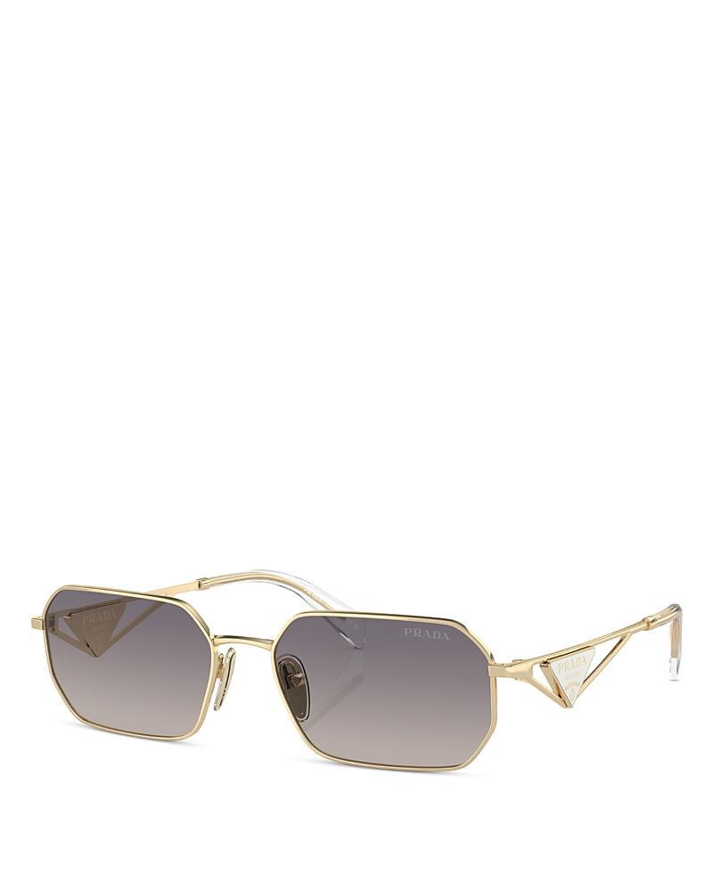 Prada Unisex PR A51S58-X 58mm Rectangle Irregular Sunglasses Product Image