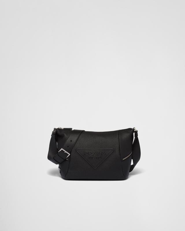 Leather bag with shoulder strap Product Image