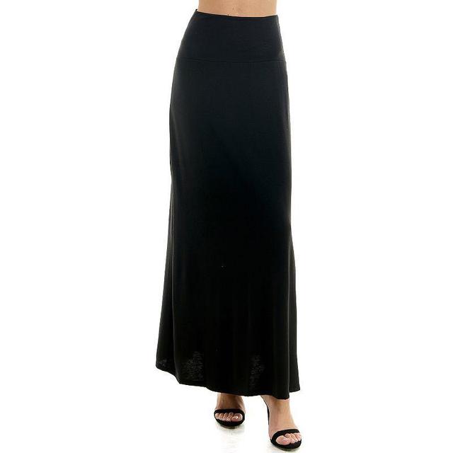 Juniors Lily White Knit Maxi Skirt, Womens Product Image