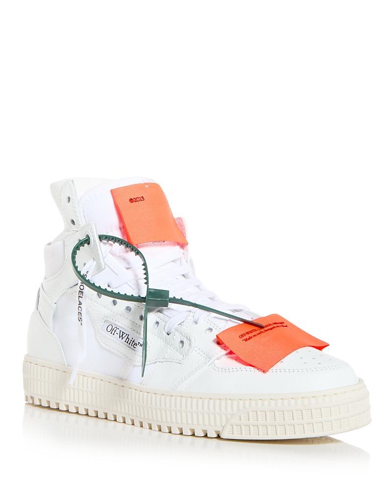 Off-White Mens 3-0 Off-Court High Top Sneakers Product Image