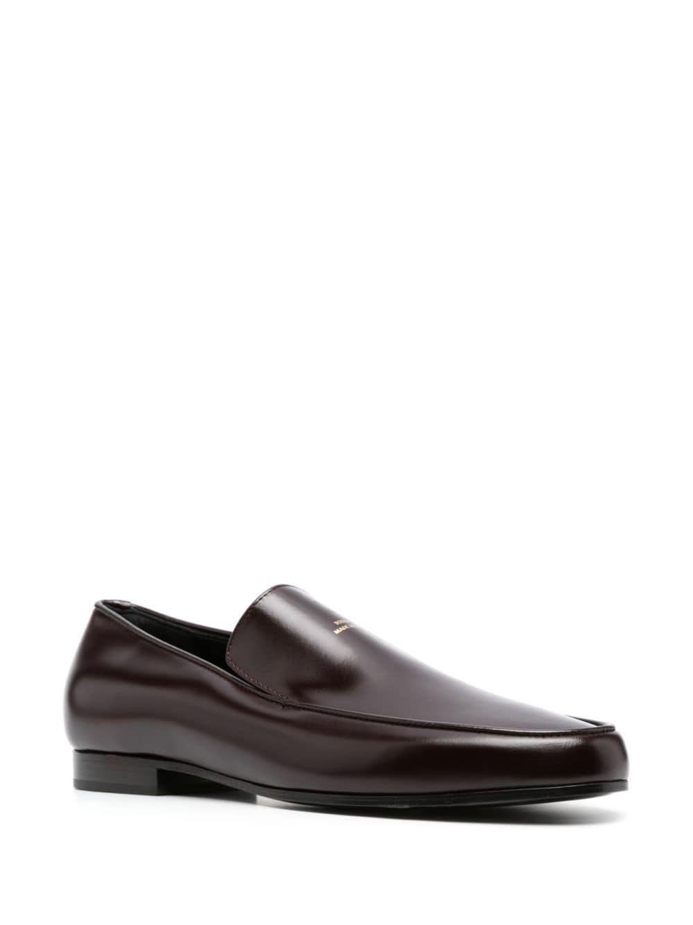 The Oval Loafer Burgundy Product Image