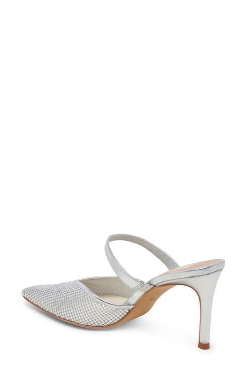 Women's Kanika Mesh Slip-on Pointed-toe Pumps In Silver Metallic Product Image